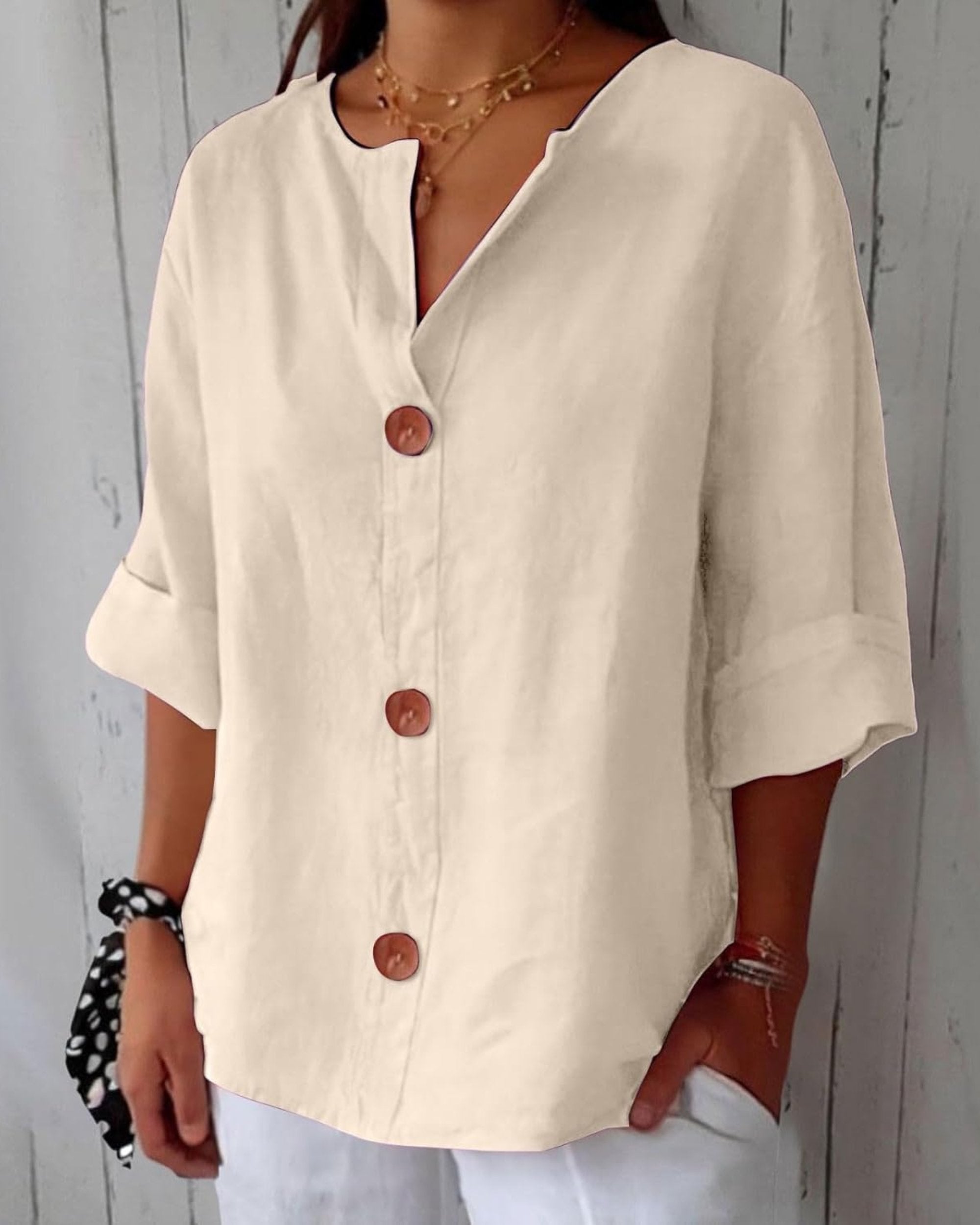 Noa | Blusa de lino informal