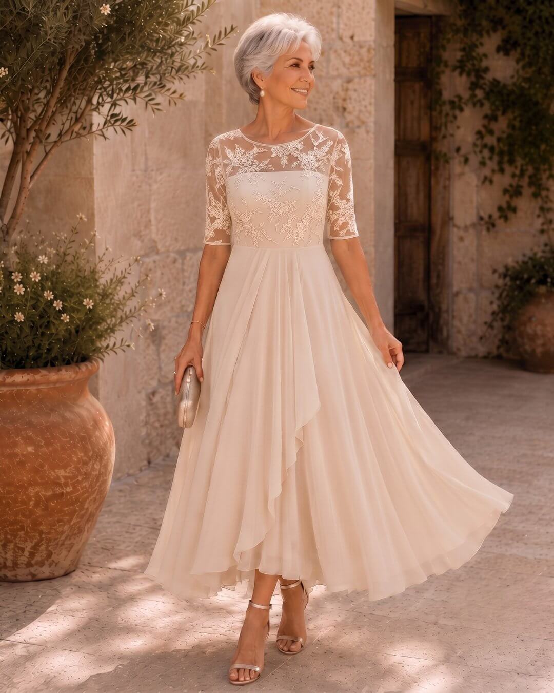 Carmen | Vestido Elegante de Encaje - Isabel de Sevilla