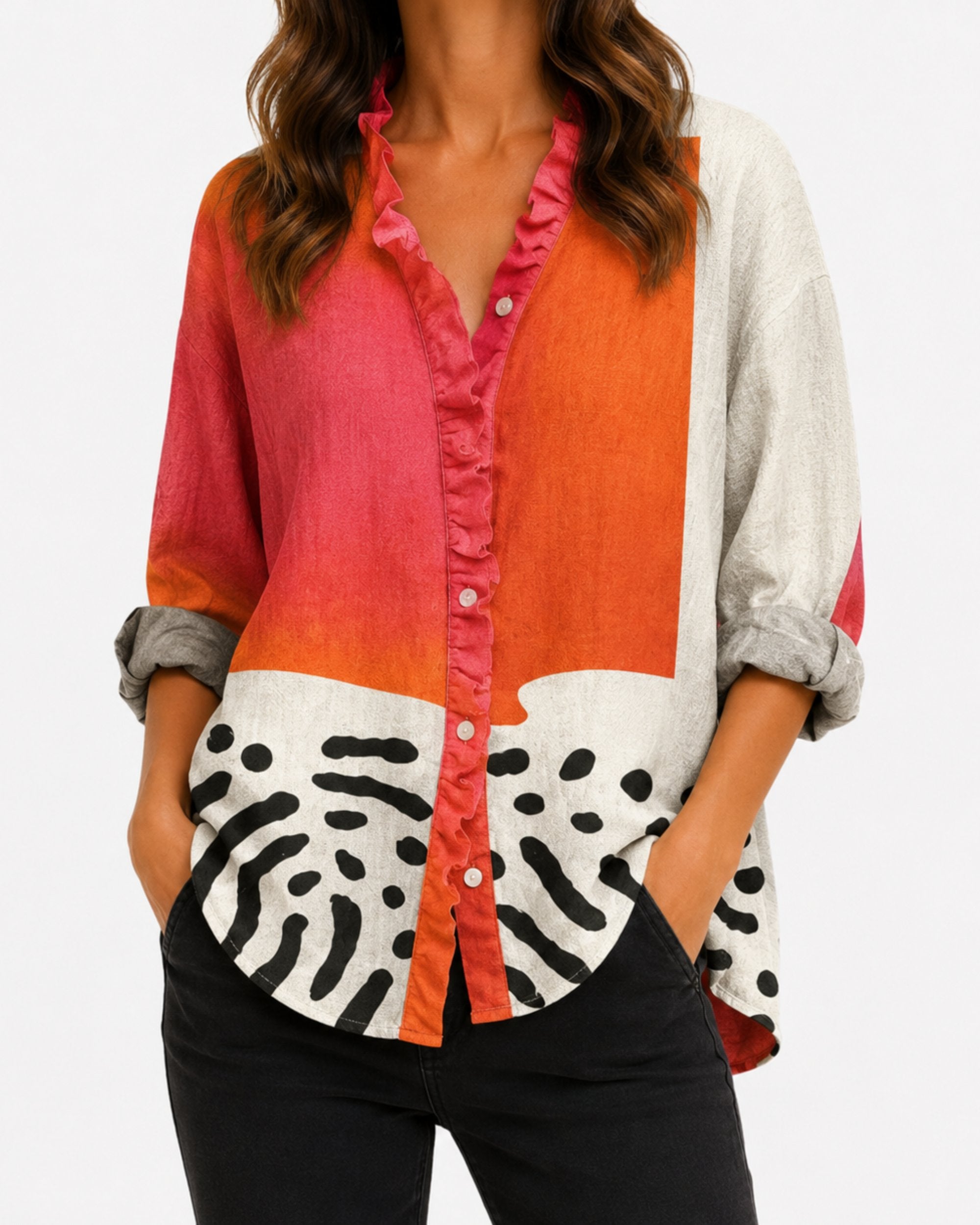 Melinda - Elegante Blusa de verano