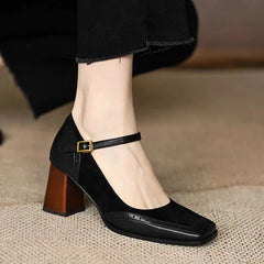 Marguerite | Tacones Vintage con Hebilla - Isabel de Sevilla
