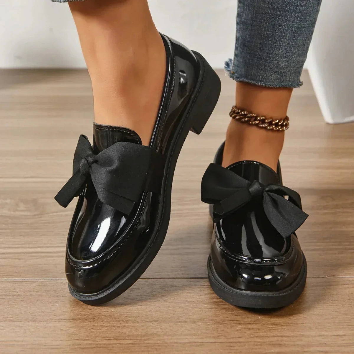 Marielle | Mocasines con Detalle de Lazo - Isabel de Sevilla