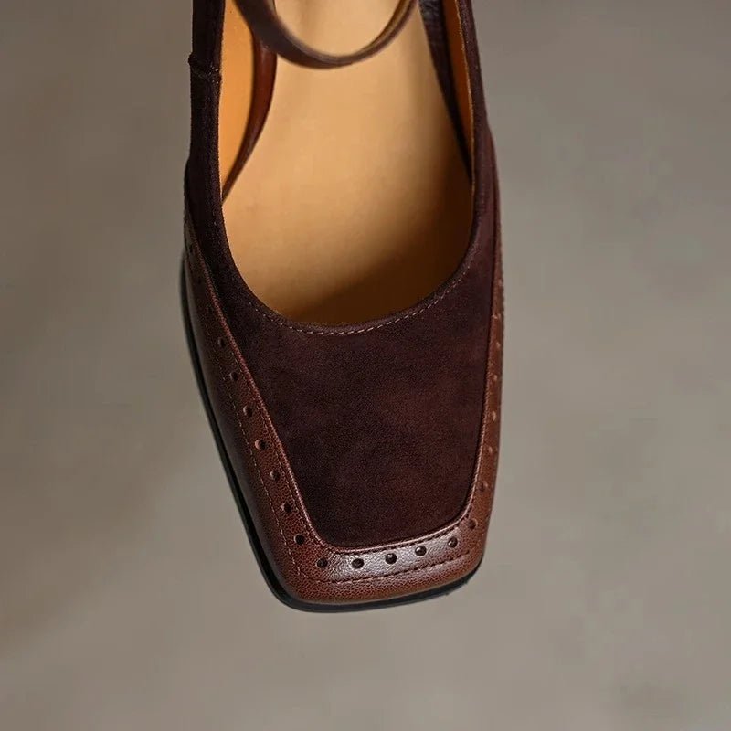Marguerite | Tacones Vintage con Hebilla - Isabel de Sevilla