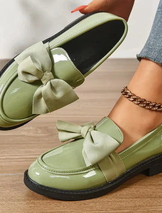 Marielle | Mocasines con Detalle de Lazo - Isabel de Sevilla