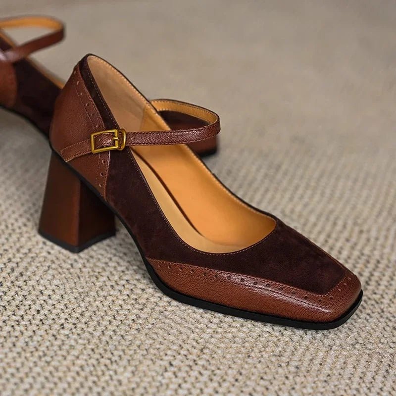 Marguerite | Tacones Vintage con Hebilla - Isabel de Sevilla
