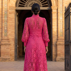 Carmona | Vestido de encaje primaveral - Isabel de Sevilla