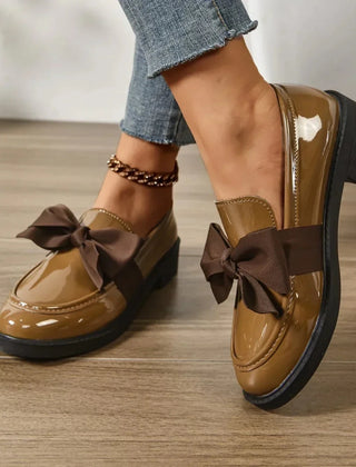 Marielle | Mocasines con Detalle de Lazo - Isabel de Sevilla