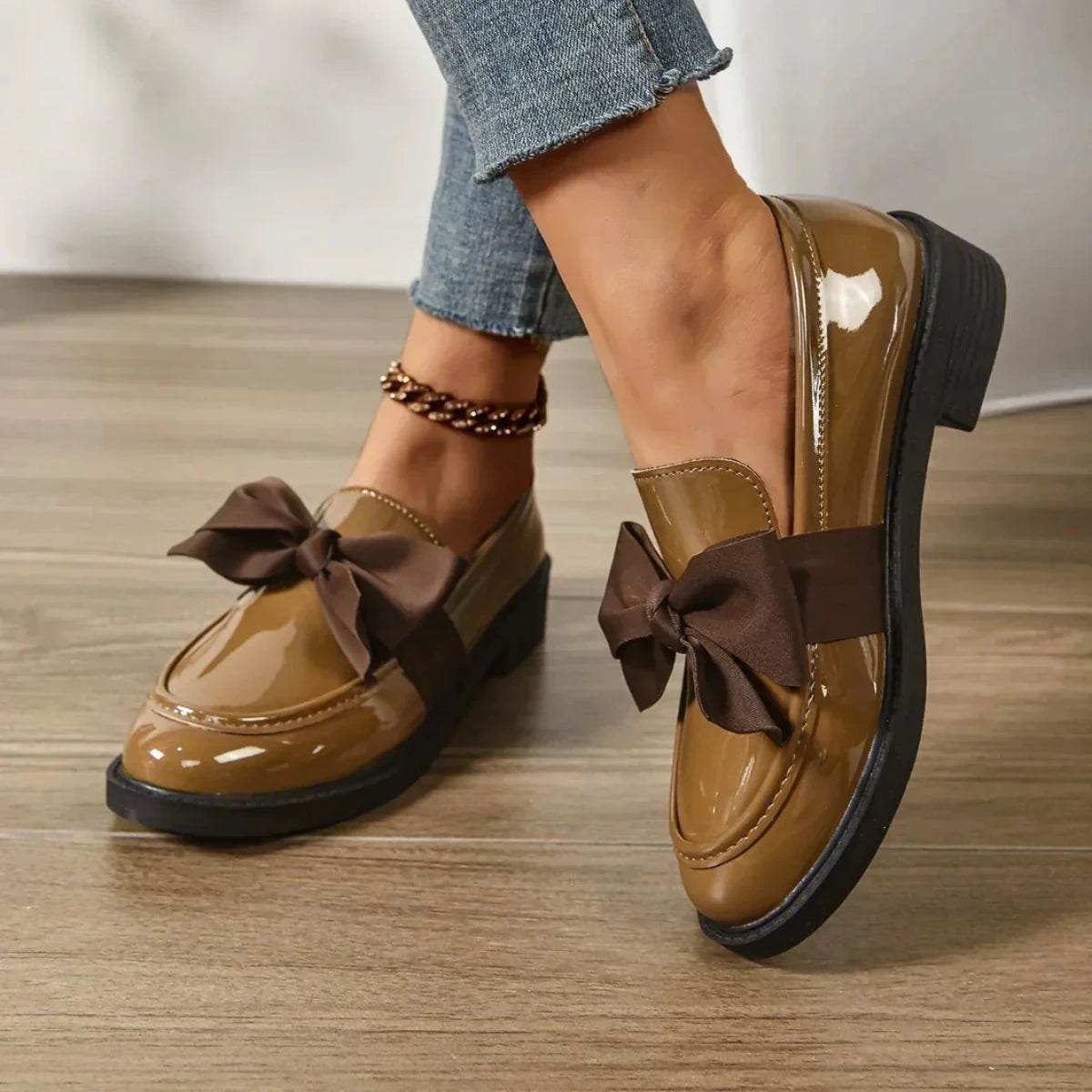 Marielle | Mocasines con Detalle de Lazo - Isabel de Sevilla