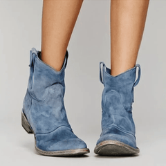 Adriana | Botas ortopédicas de ante con diseño elegante - Isabel de Sevilla