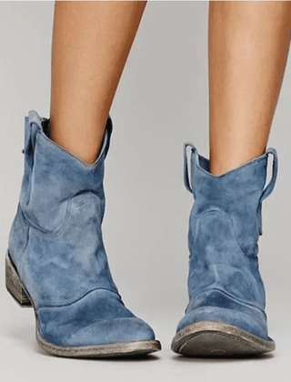 Adriana | Botas ortopédicas de ante con diseño elegante - Isabel de Sevilla