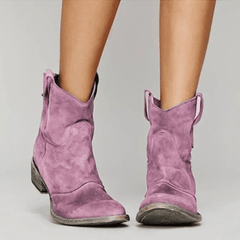 Adriana | Botas ortopédicas de ante con diseño elegante - Isabel de Sevilla