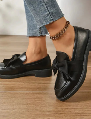 Marielle | Mocasines con Detalle de Lazo - Isabel de Sevilla