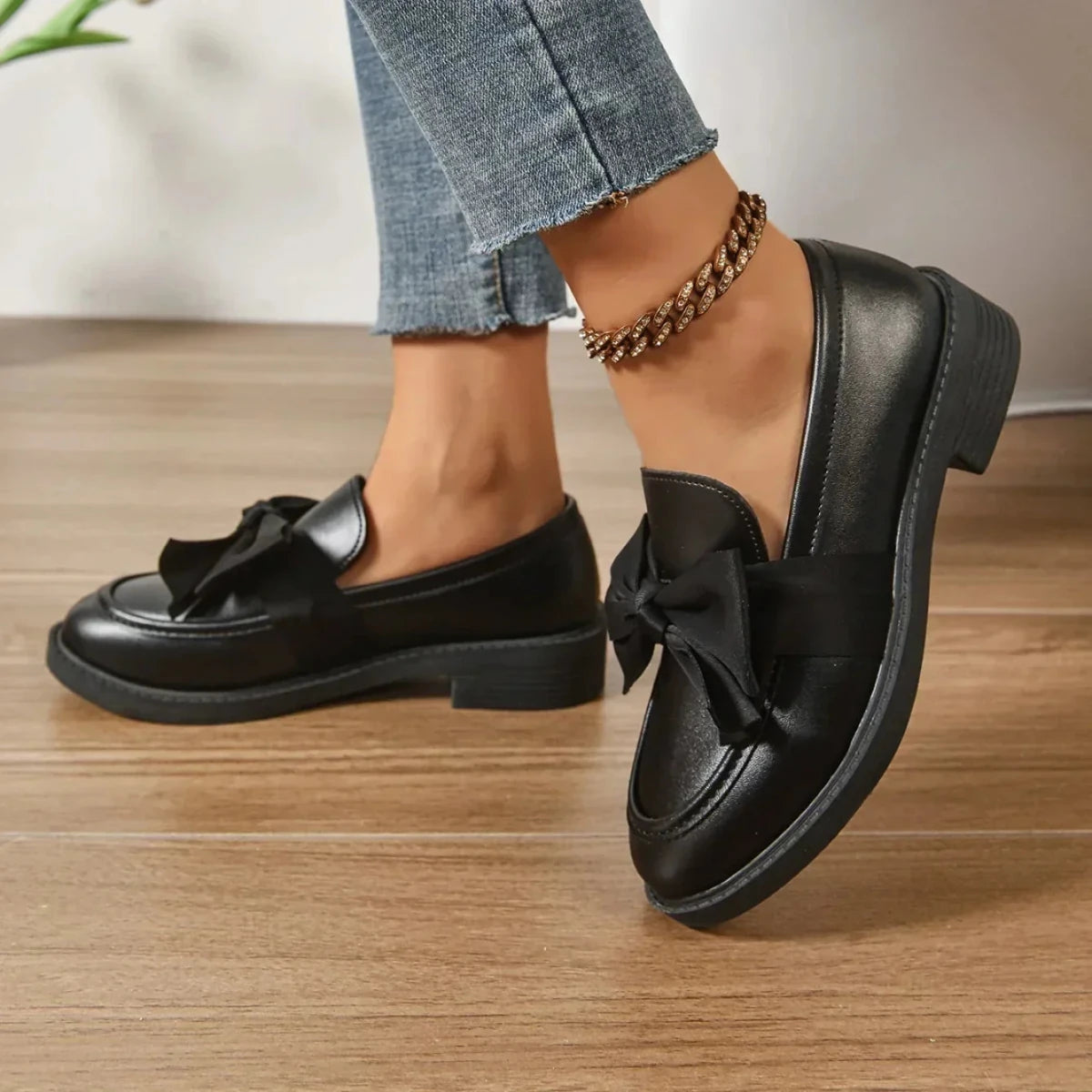 Marielle | Mocasines con Detalle de Lazo - Isabel de Sevilla