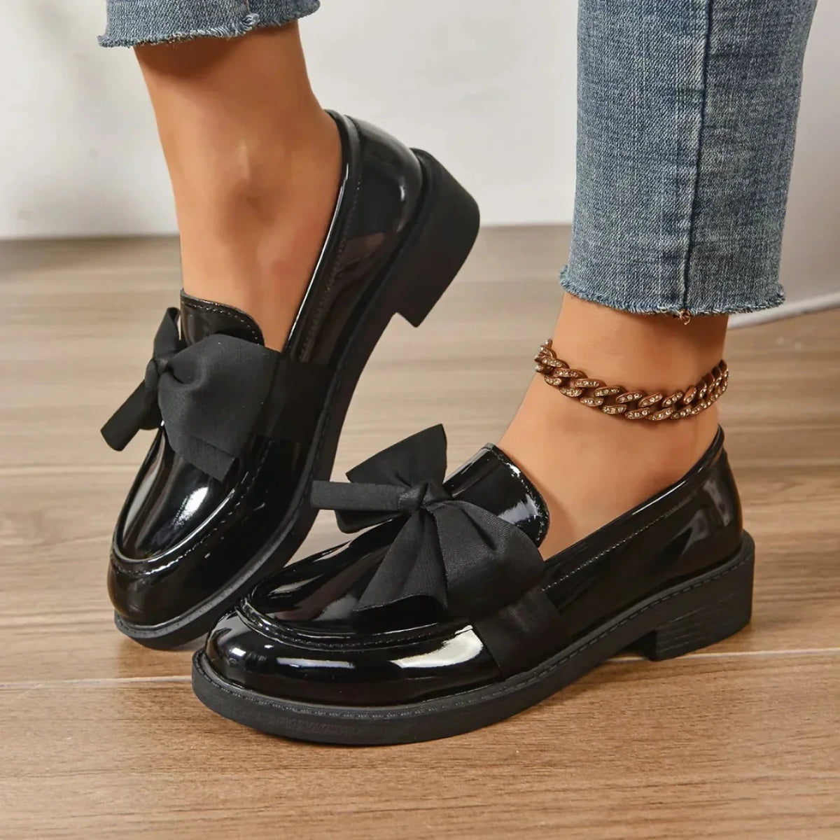 Marielle | Mocasines con Detalle de Lazo - Isabel de Sevilla