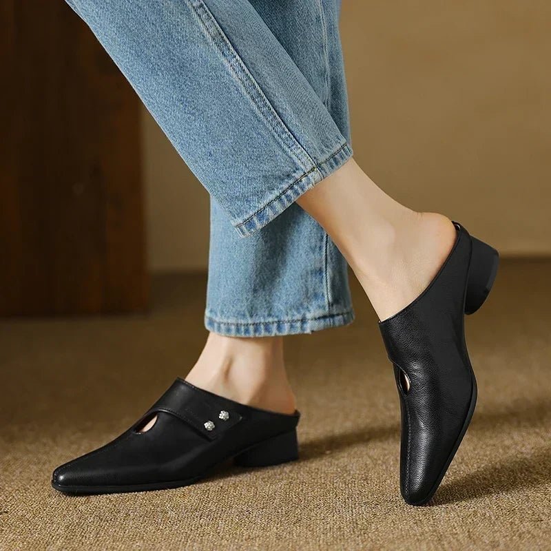 Fenella | Mules Refinadas Sin Talón - Isabel de Sevilla