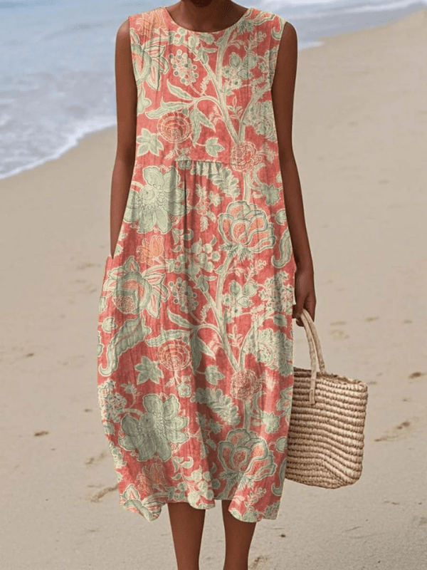 Beth | Vestido de verano ligero y sin mangas - Isabel de Sevilla