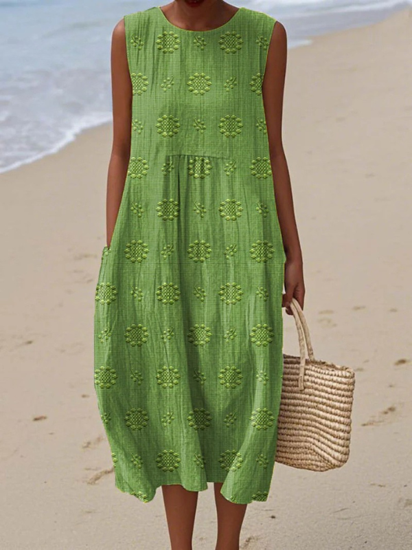 Sara | Vestido de verano ligero y sin mangas