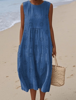 Sara | Vestido de verano ligero y sin mangas - Isabel de Sevilla