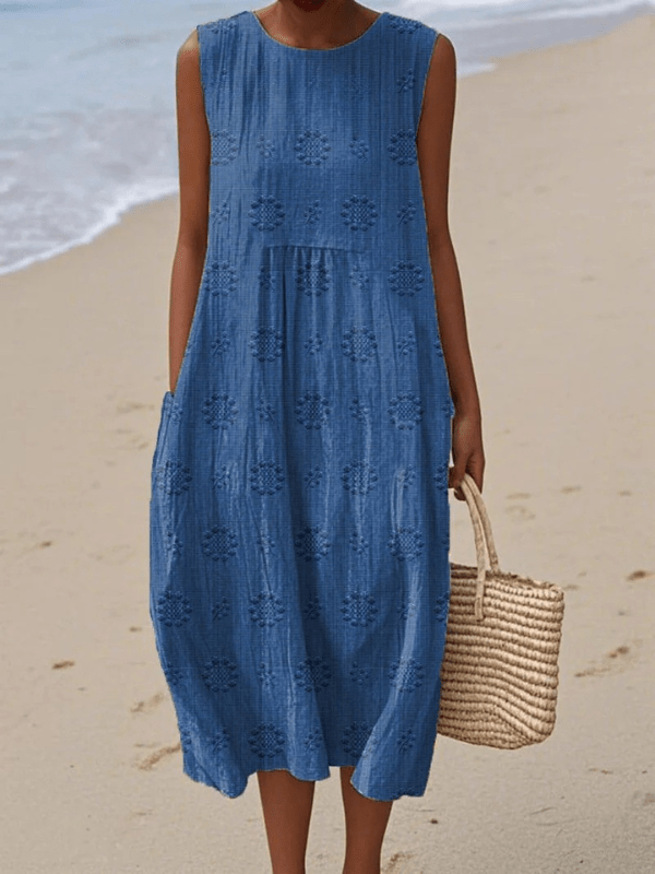 Sara | Vestido de verano ligero y sin mangas - Isabel de Sevilla