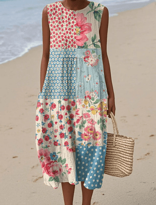 Anna | Vestido de verano ligero y sin mangas - Isabel de Sevilla
