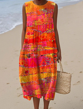 Faye | Vestido de verano ligero y sin mangas - Isabel de Sevilla
