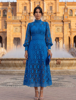 Carmona | Vestido de encaje primaveral - Isabel de Sevilla