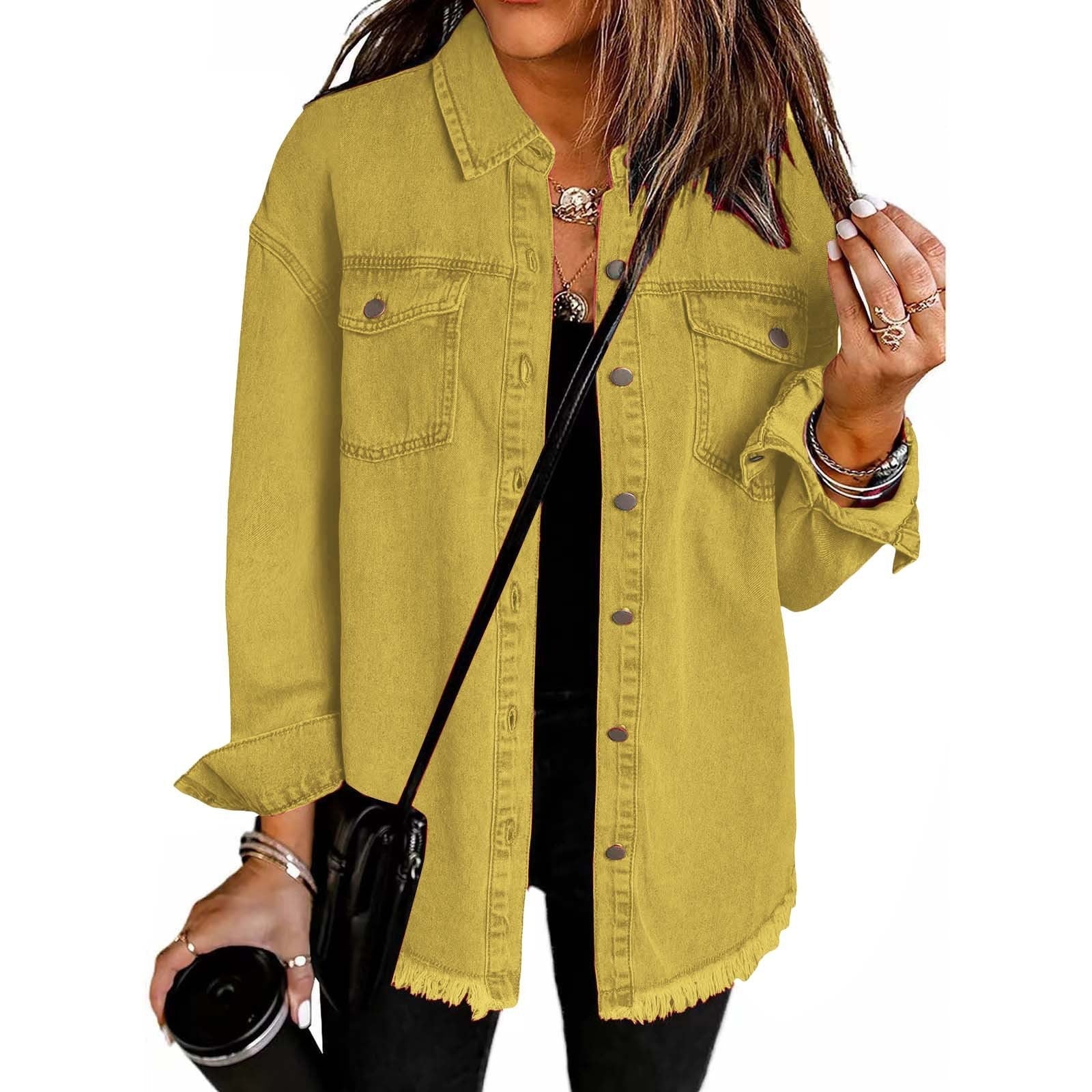 Rocío | Chaqueta Vaquera Confort con Bajo Deshilachado