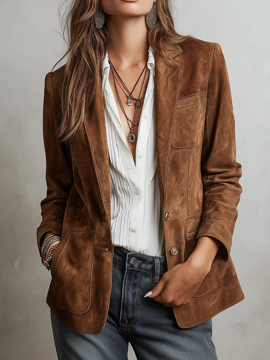 Rebecca | Blazer Entallado con Bolsillos