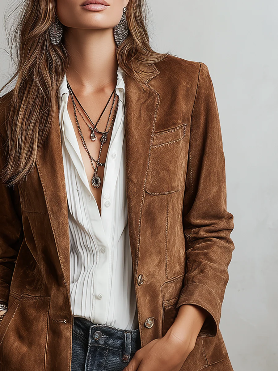 Rebecca | Blazer Entallado con Bolsillos
