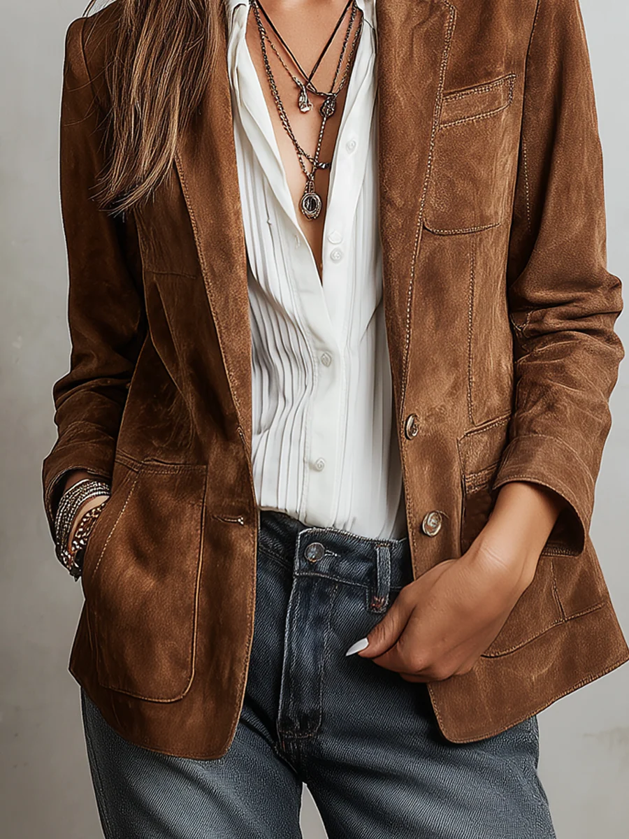 Rebecca | Blazer Entallado con Bolsillos