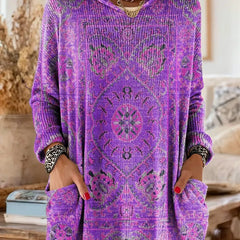 Julia | Suéter de punto con capucha y diseño acogedor - Isabel de Sevilla