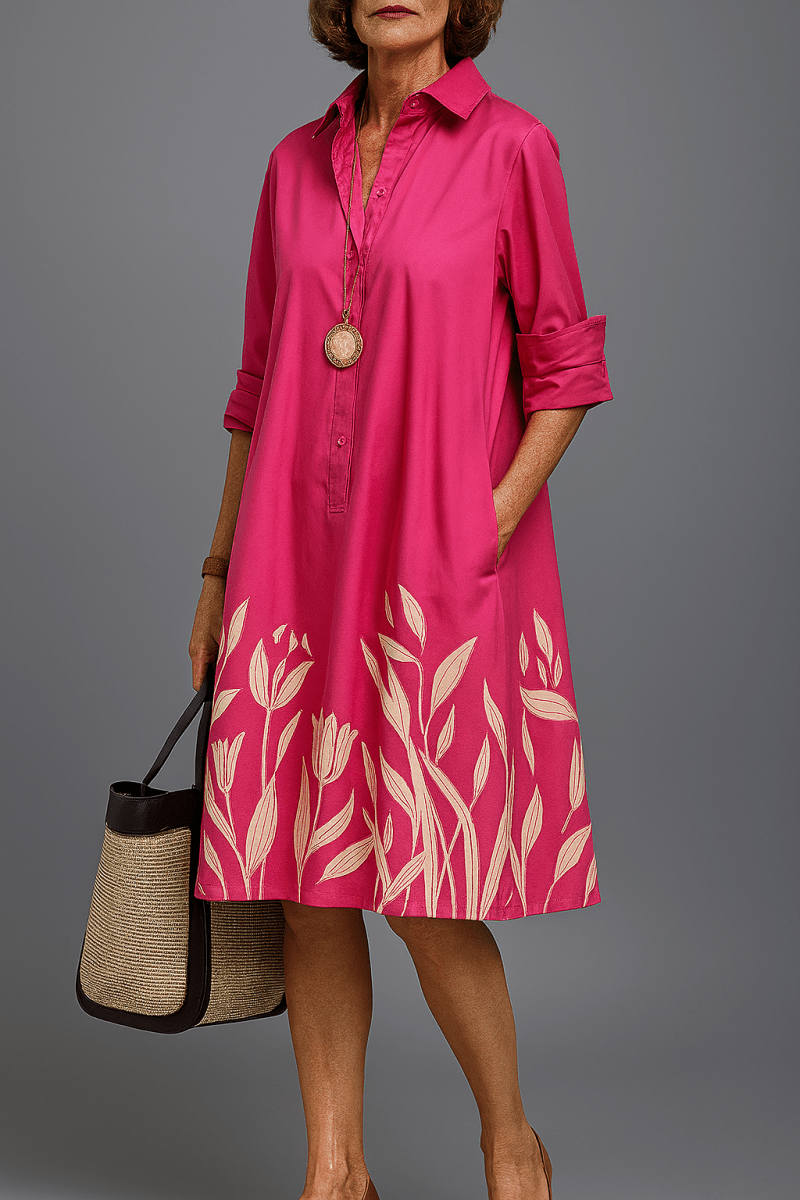 Grace | Vestido midi cuidado y estiloso - Isabel de Sevilla