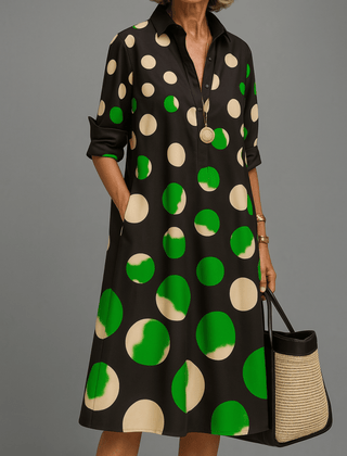 Naomi | Vestido midi cuidado y estiloso - Isabel de Sevilla