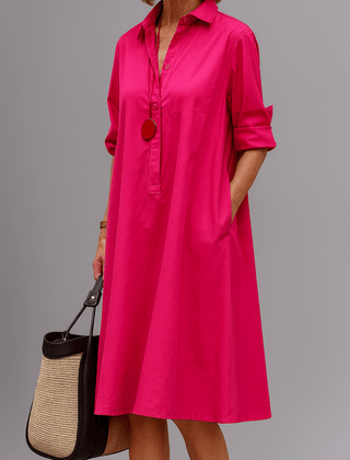 Chloe | Vestido midi cuidado y estiloso - Isabel de Sevilla