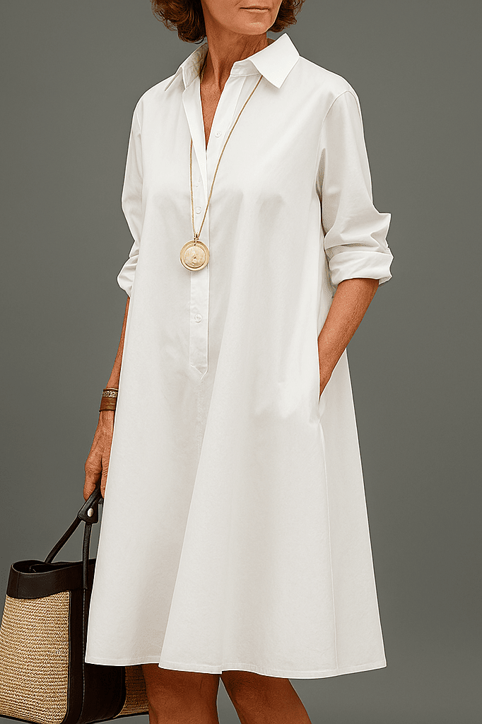 Sadie | Vestido midi cuidado y estiloso - Isabel de Sevilla