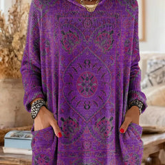 Julia | Suéter de punto con capucha y diseño acogedor - Isabel de Sevilla