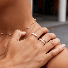 Anillo Classic Freshwater Pearl - Isabel de Sevilla