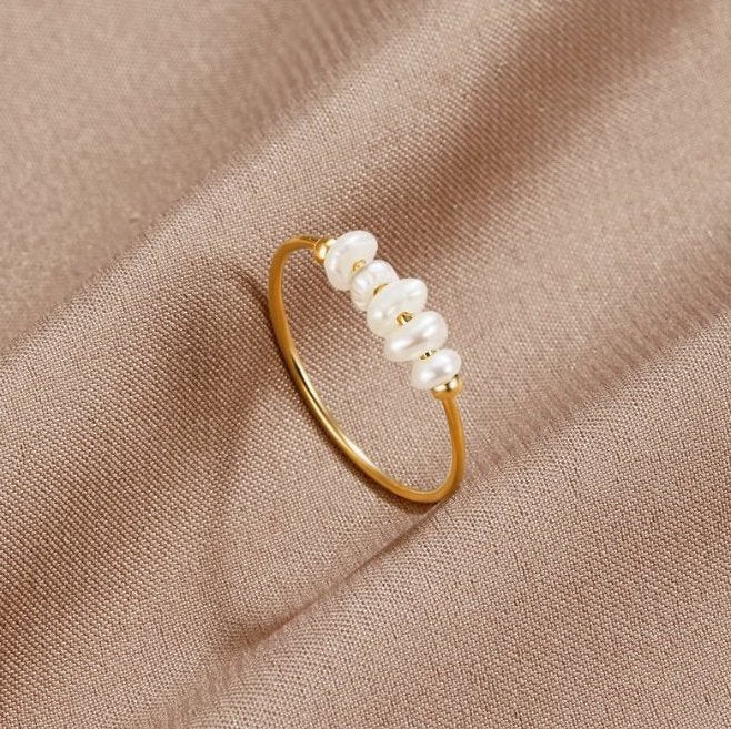 Anillo Classic Freshwater Pearl - Isabel de Sevilla