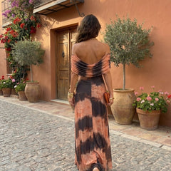 Vestido de Toledo con estampados - Isabel de Sevilla