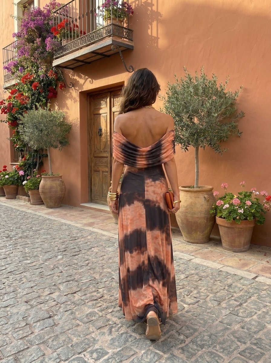 Vestido de Toledo con estampados - Isabel de Sevilla
