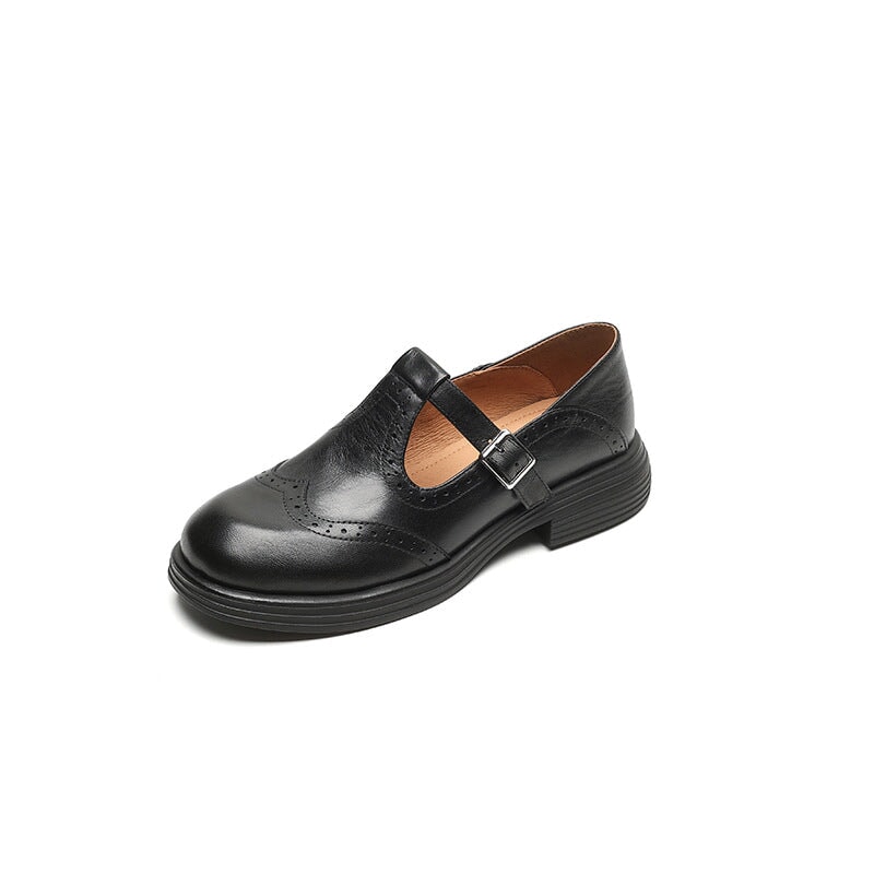 Bernadette | Zapatos Mary Jane T-Strap con estilo atemporal - Isabel de Sevilla