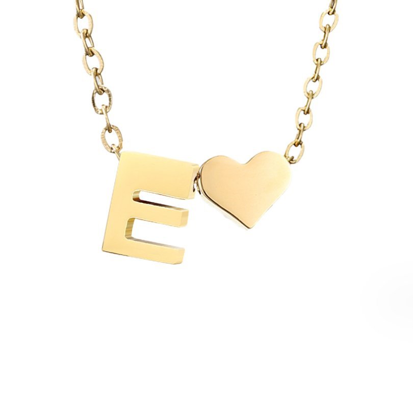 Collar Forever Love & Letra Gold (45+7,5 cm) - Isabel de Sevilla