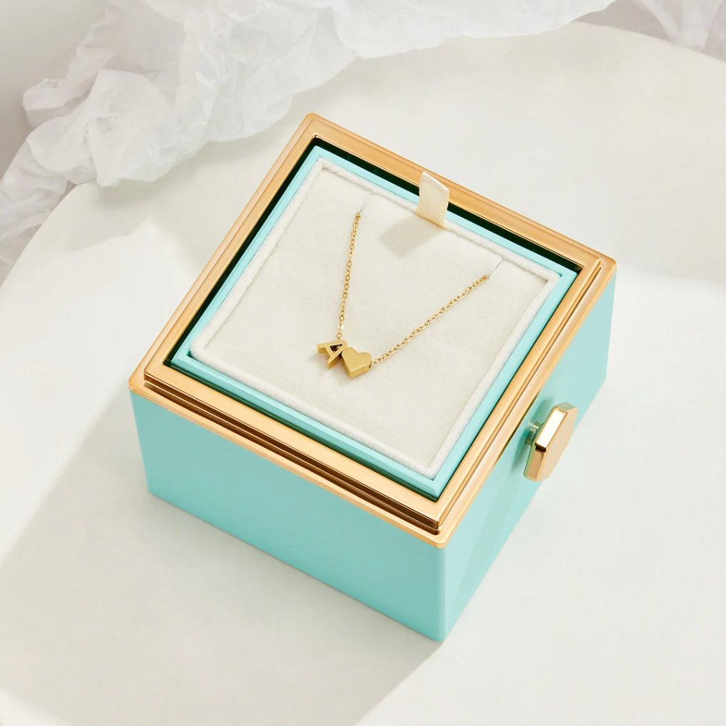 Collar Forever Love & Letra Gold (45+7,5 cm) - Isabel de Sevilla