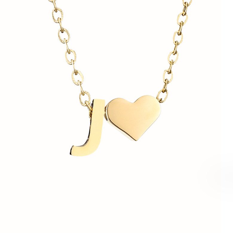 Collar Forever Love & Letra Gold (45+7,5 cm) - Isabel de Sevilla