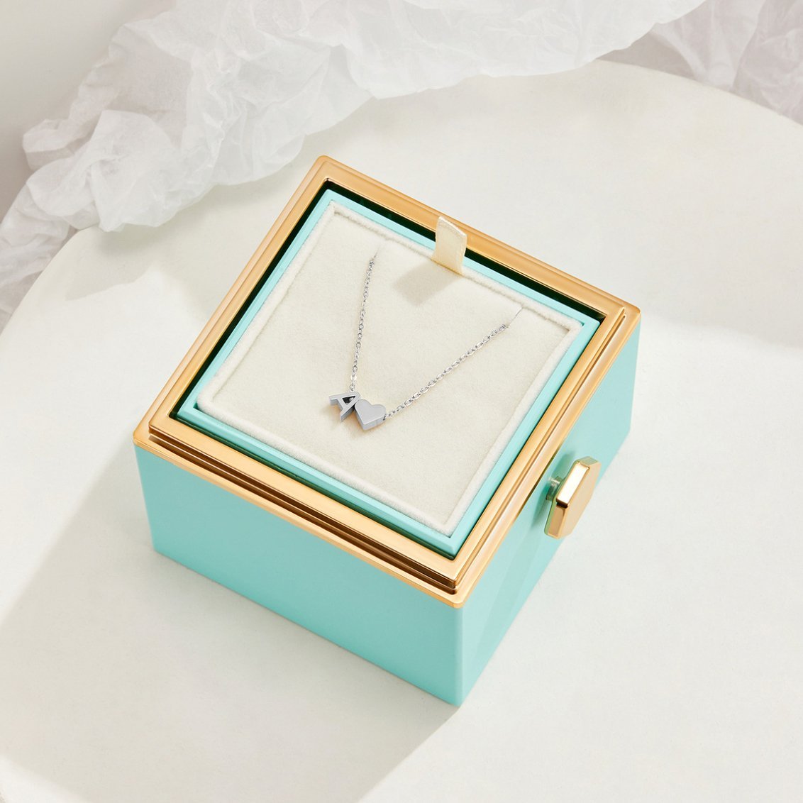 Collar Forever Love & Letra Silver (45+7,5 cm) - Isabel de Sevilla