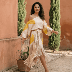 Daniela | Conjunto dos piezas con flecos - Isabel de Sevilla