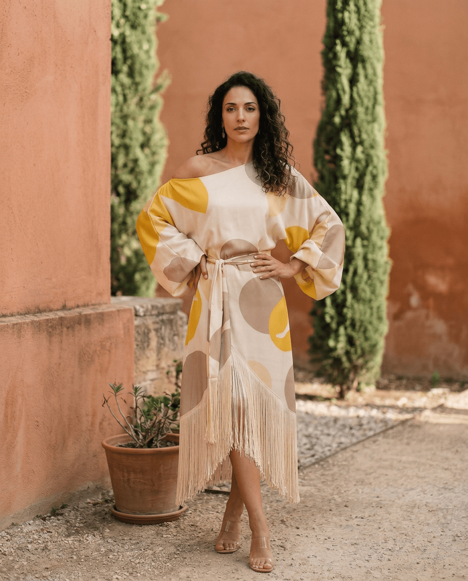 Daniela | Conjunto dos piezas con flecos - Isabel de Sevilla