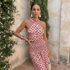 Elsa | Conjunto Elegante con Diseño de Hombros Descubiertos - Isabel de Sevilla