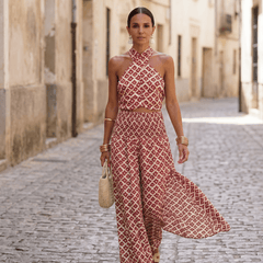 Elsa | Conjunto Elegante con Diseño de Hombros Descubiertos - Isabel de Sevilla