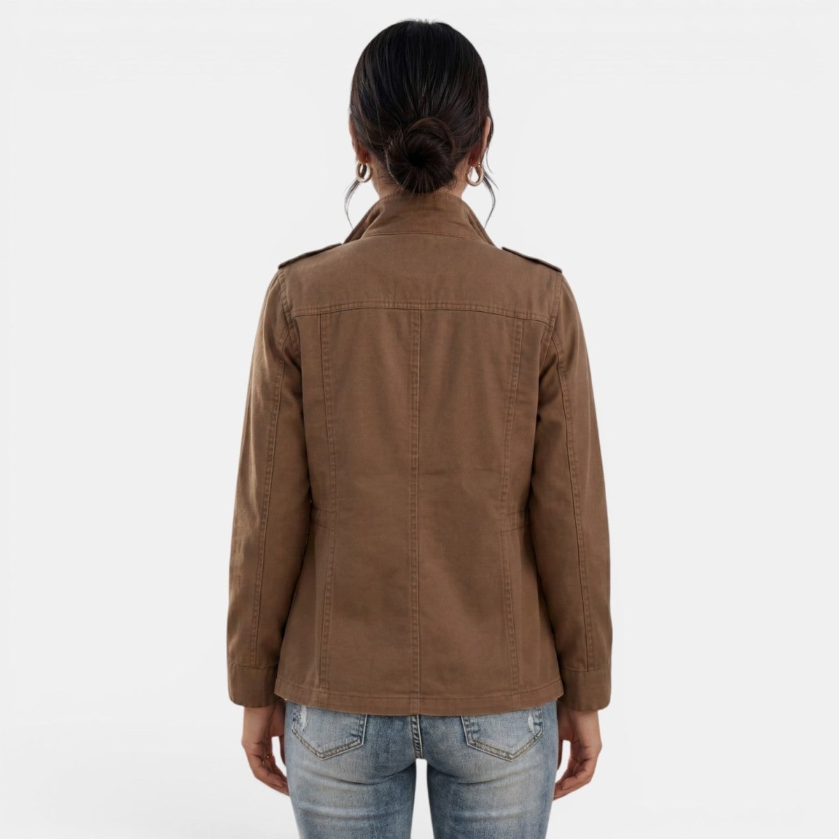 Fátima | Chaqueta Estilo Safari con Bolsillos Múltiples - Isabel de Sevilla
