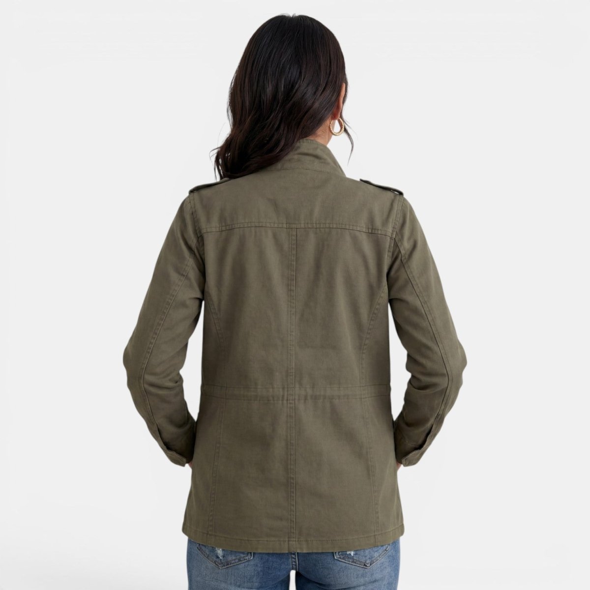 Fátima | Chaqueta Estilo Safari con Bolsillos Múltiples - Isabel de Sevilla